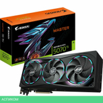 Видеокарта GigaByte AORUS GeForce RTX 5070 Ti Master 16G GDDR7 (GV-N507TAORUS M-16GD)