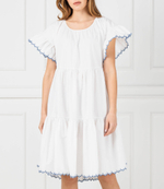 платье yupanqui Silvian Heach - белый(CVP19183VE)