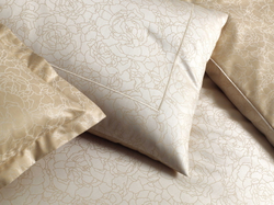 Пододеяльник 155х200 Elegante Romeo бежевый вид