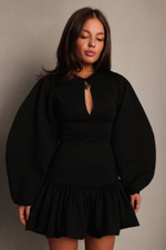 Платье с юбкой-баллон