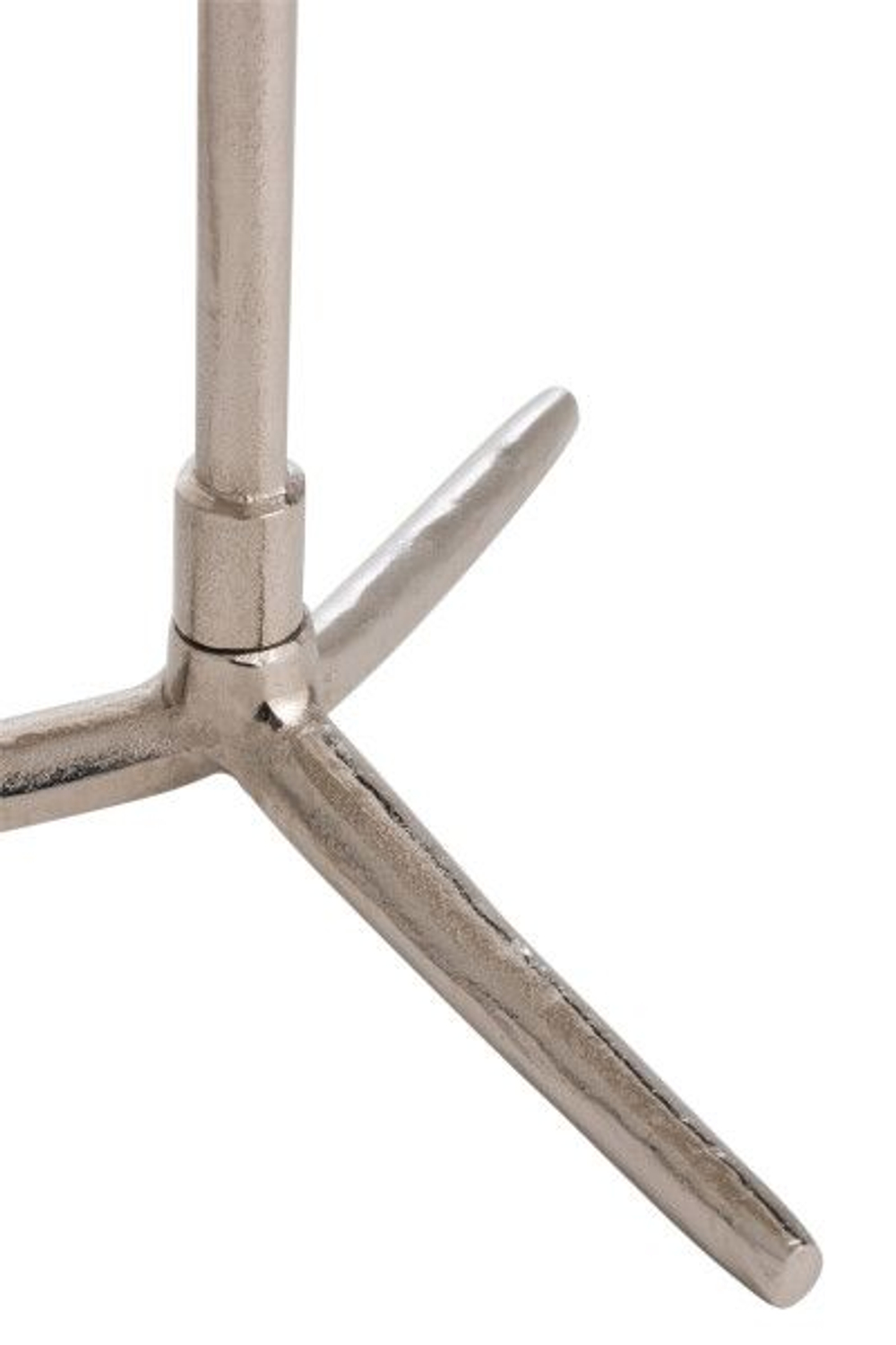 Набор из 2х столиков "Твинс" 34х34х46см/41,5x41,5x57см Алюминий