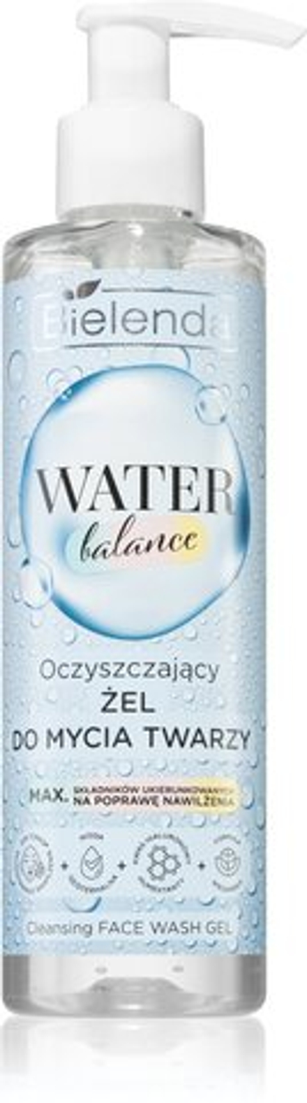 Bielenda Water Balance - увлажняющий очищающий гель /   195  g  / GTIN 5902169049300