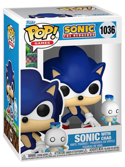 Фигурка Funko POP! Games Sonic the Hedgehog Sonic w/Chao (1036) 80309