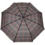 Зонт мужской полуавтомат «ESTET» 8 спиц, d-95см, длина в слож. виде 40см коричневый