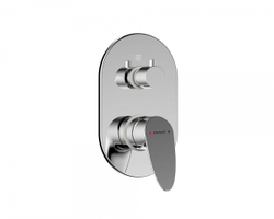 Смеситель встраиваемый в стену Bravat Drop (3-функц)