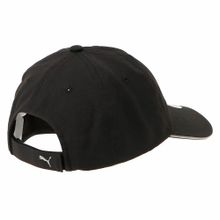 Бейсболка спорт. PUMA Running Cap III 05291101, 100% полиэстер, черный