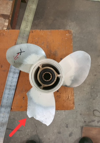 Восстановление и Ремонт Лодочных Винтов