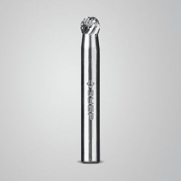 ЗУБР 6х5 мм, тип D (сфера), хв-к 6 мм, твердосплавная борфреза, ПРОФЕССИОНАЛ (28803-6-5)