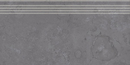 Фронтальная ступень Про Лаймстоун серый темный нат. обр. (DD205120R/GR)