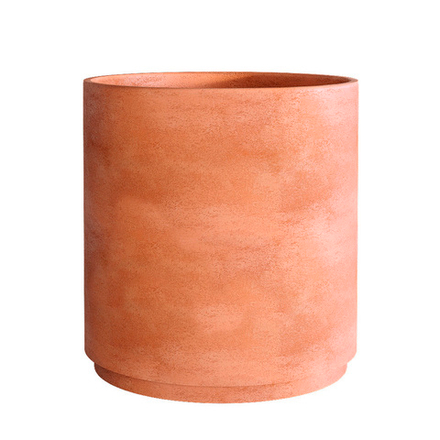 Кашпо CYLINDER XL RED CLAY D100 H105