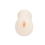 Мастурбатор-вагина с вибрацией от съёмного кольца - 14 см.