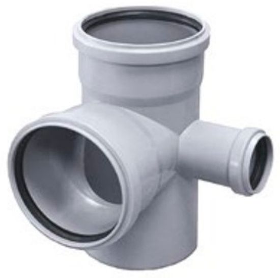 Крестовина угловая Ostendorf HTEDR 110/110/50 мм 87° правая канализационная арт. 115960