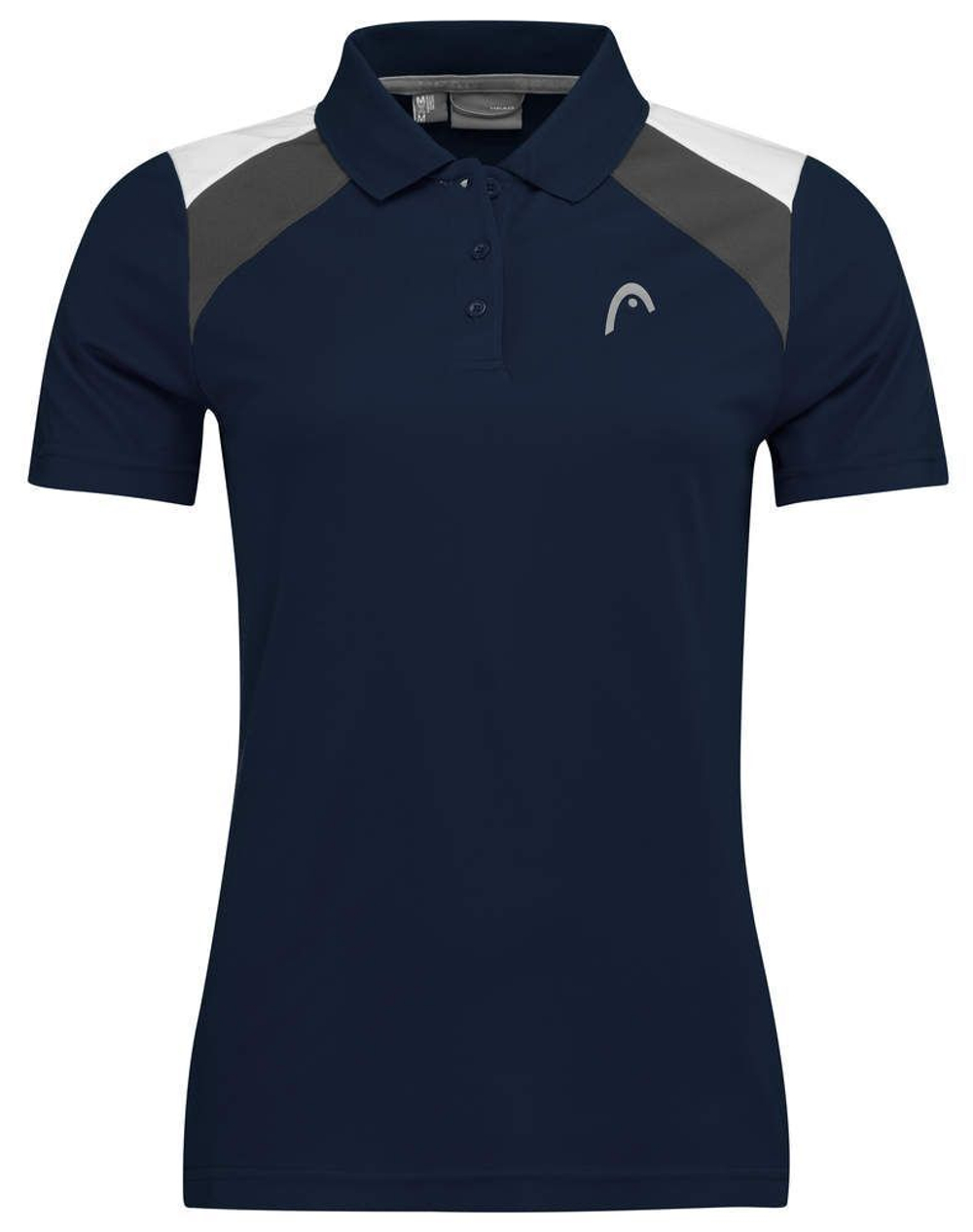 Женское поло Head Club 22 Tech Polo Shirt W - небесный