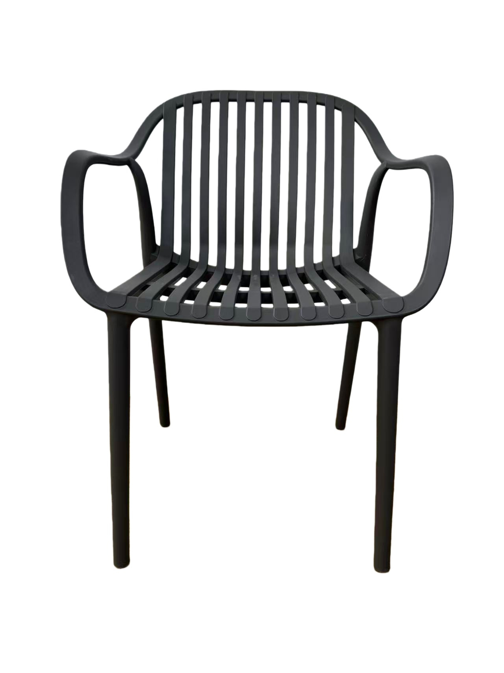 "Мохито" стул пластиковый, цвет темно-серый