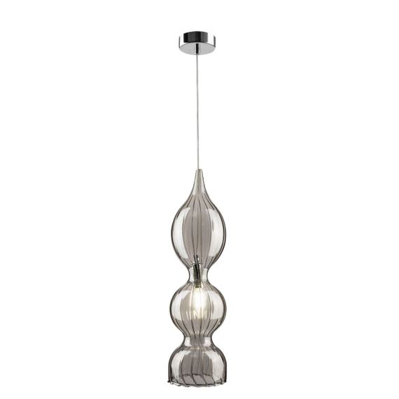 Подвесной светильник Crystal Lux Iris SP1 B Smoke