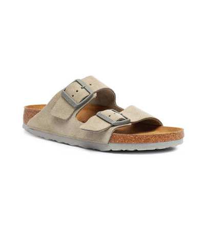 Кожаные шлепанцы arizona Birkenstock - бежевый(1027687)