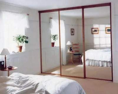 Дверь-купе 2650*1000 мм, мокко глянец, форма ручки- Н