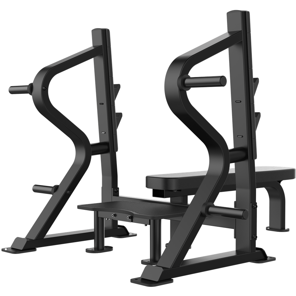 Impulse SL7028 олимпийская горизонтальная скамья для жима