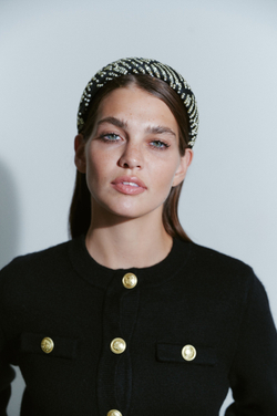 Ободок с пайетками