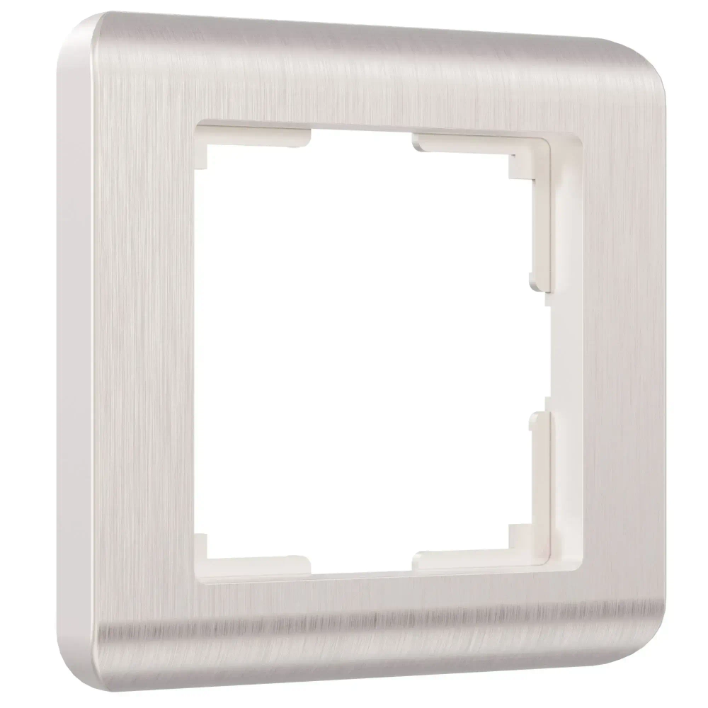 Рамка на 1 пост Stream (перламутровый) W0012113