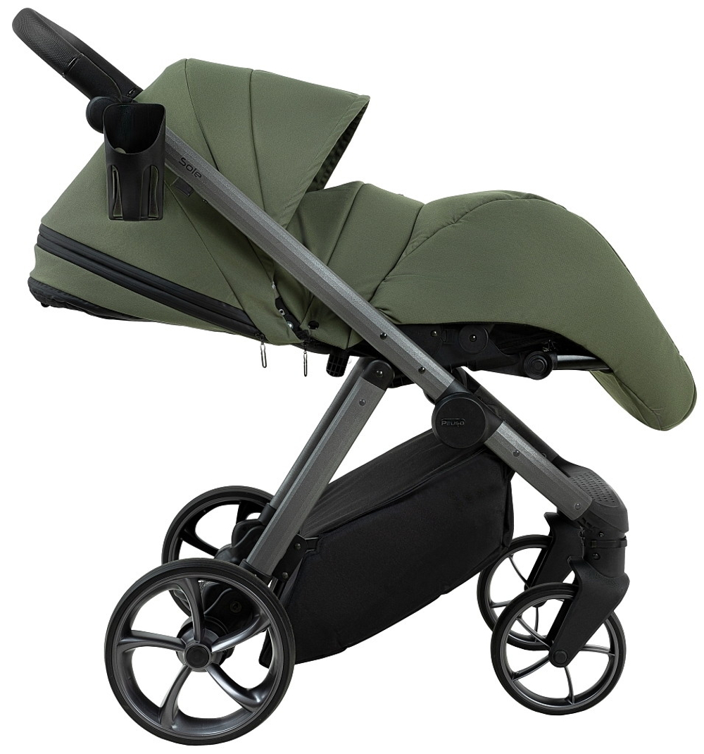 Детская коляска Pituso Sole 2 в 1 PMPT/022 Field Green