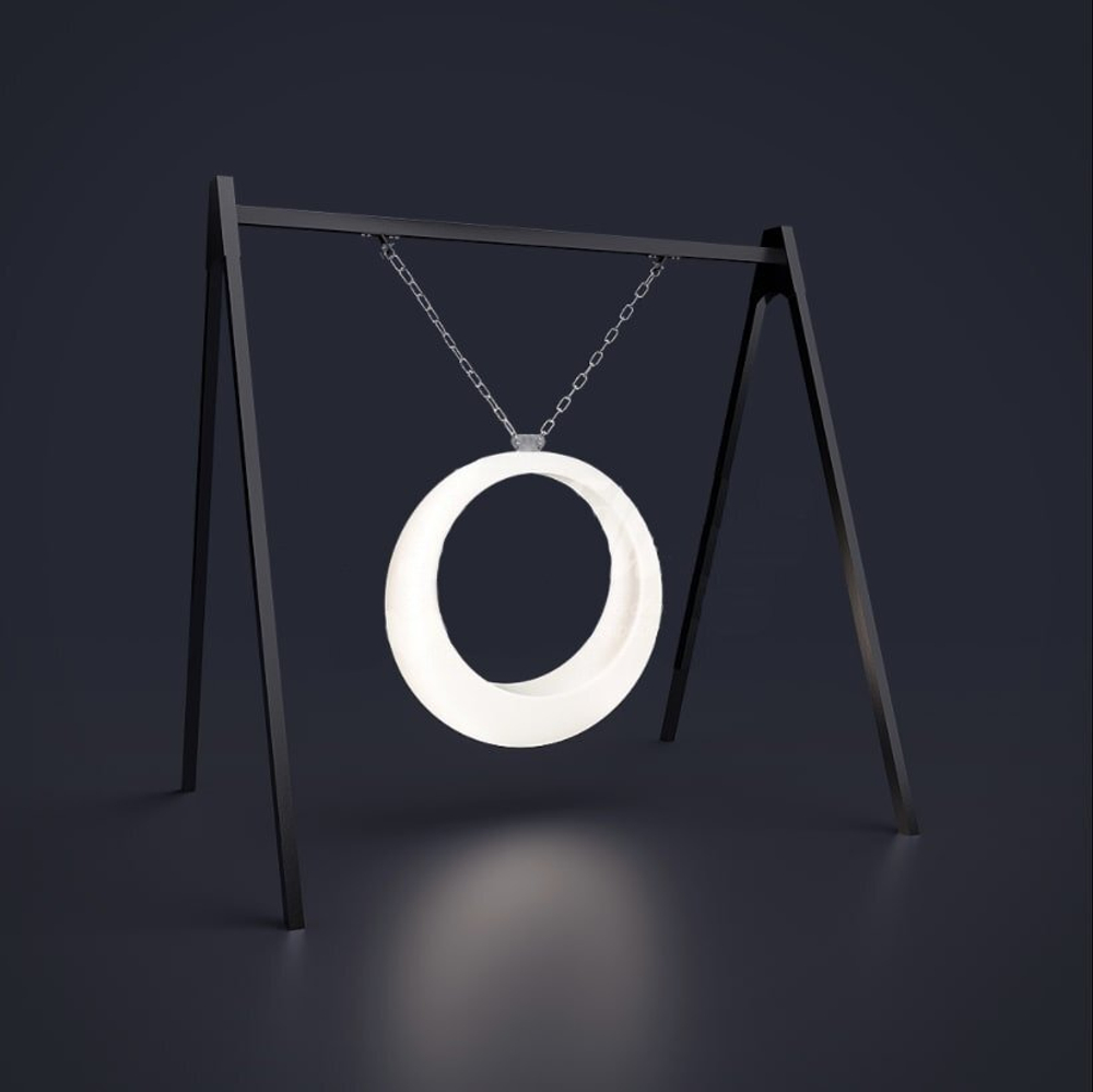 Светящиеся качели с конструкцией «Ring»