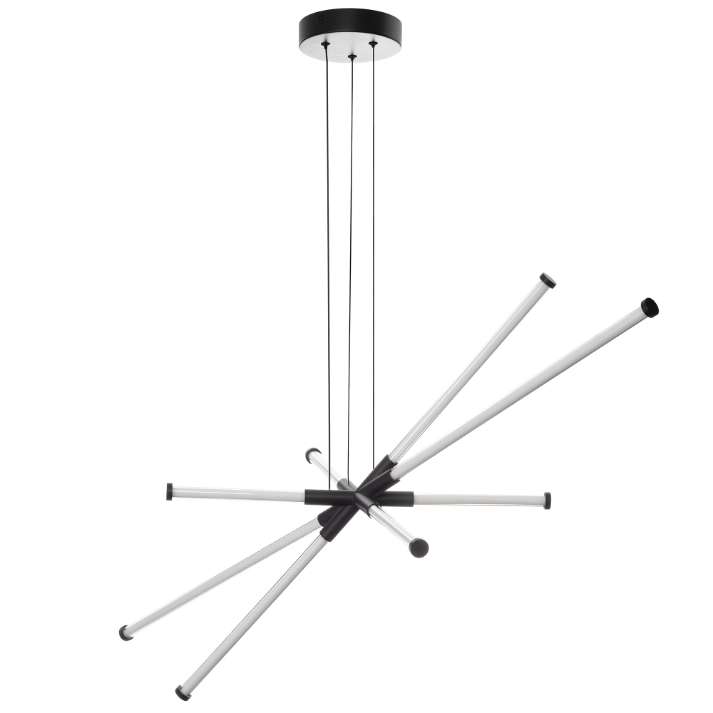 Citilux LUCIA CL217181 Люстра светодиодная подвесная Чёрная