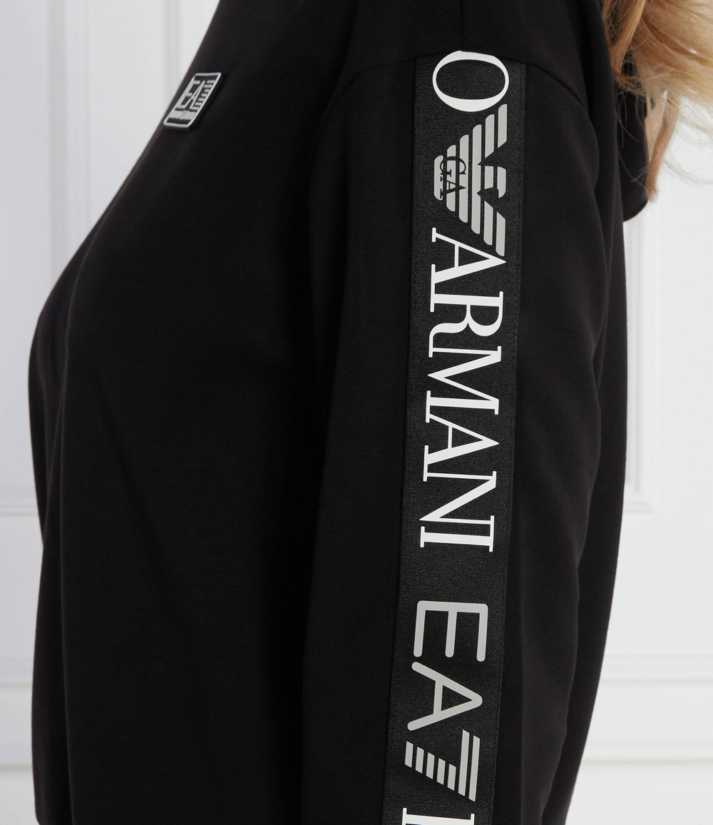 Худи EA7 - черный(3DTM32 TJKWZ)