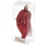 Ёлочная игрушка «Сказочная сова» 4*4,5*10,5 см, красный