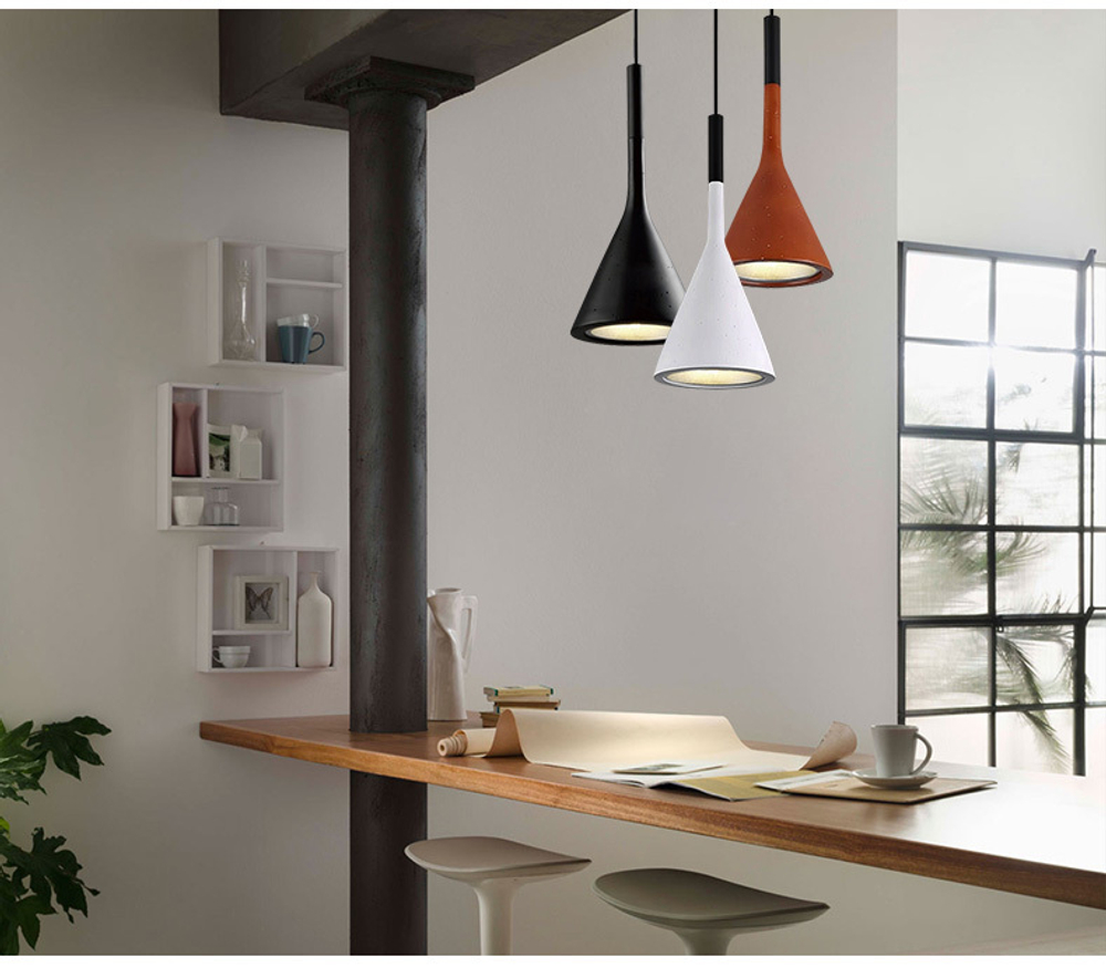 Подвесной дизайнерский светильник  Aplomb by Foscarini (серый)
