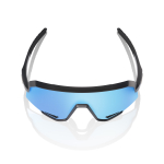 Спортивные очки с диоптриями 100% Slendale / Matte Black / HiPER Blue Multilayer Mirror