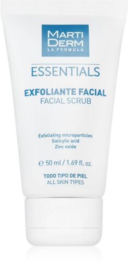MartiDerm Essentials - очищающий скраб для лица /   50  ml  / GTIN 8437000435136