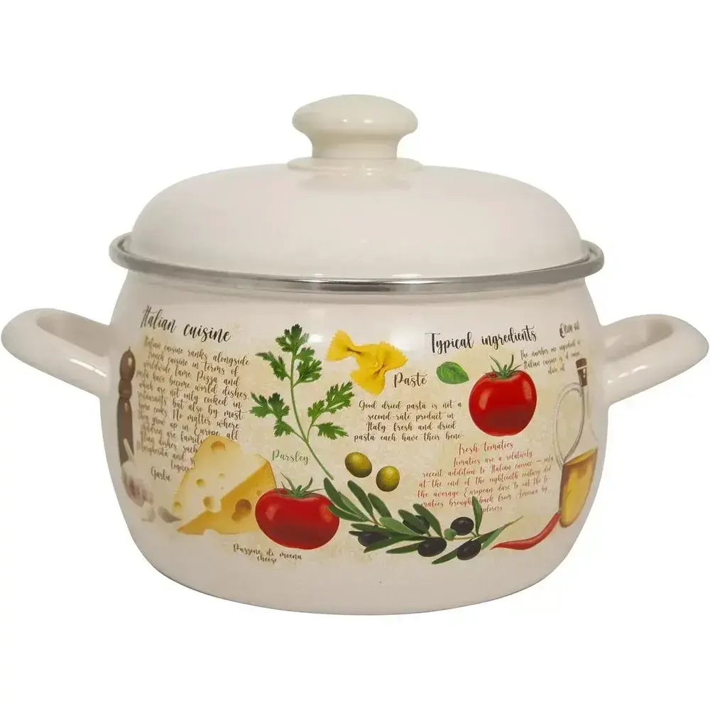 Кастрюля эмал 2,0л 42104АП2 Капрезе