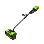 Greenworks GD60SS30K5 60В электролопата (1 x 5 Ач, ЗУ) ковш 30 см, выброс 6 м 2602607UG