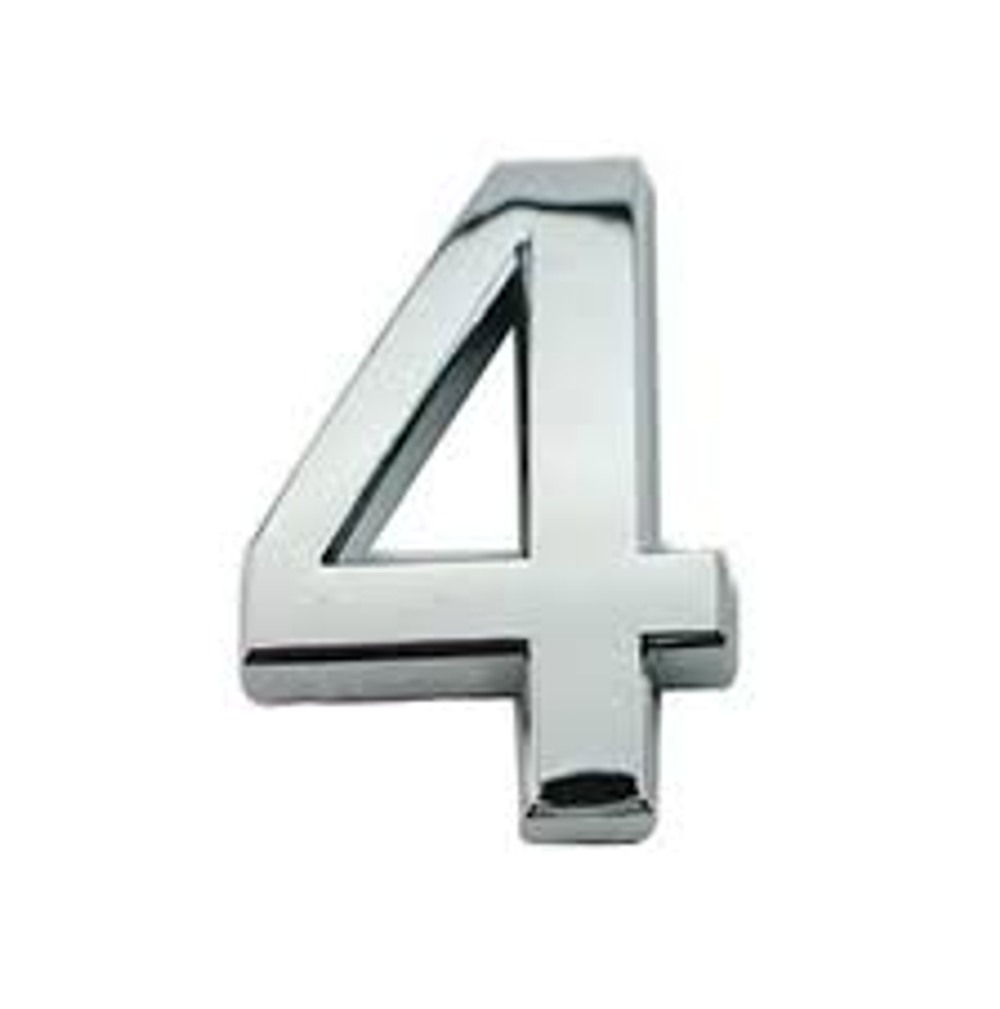 ЦИФРЫ ДВЕРНЫЕ МАЛЕНЬКИЕ 3D