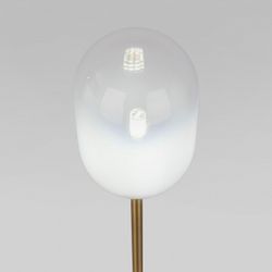 Настольная лампа декоративная Eurosvet Loona 01161/1 латунь