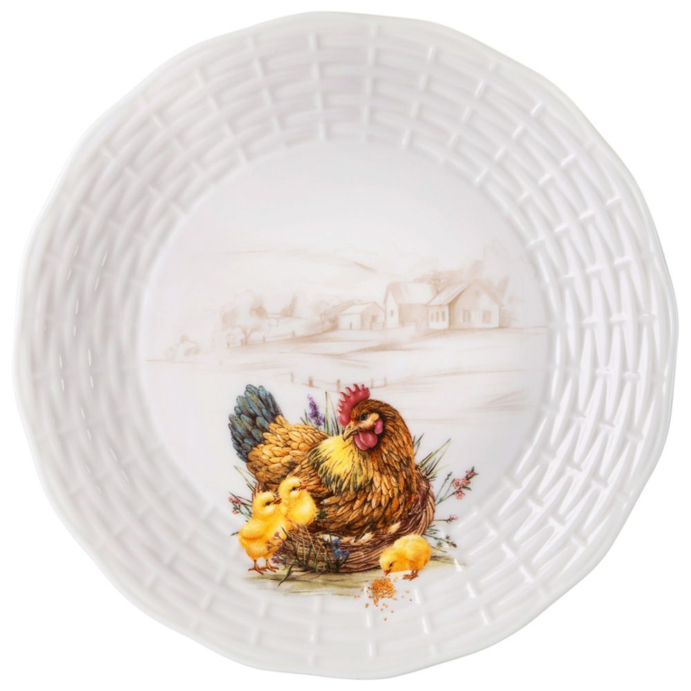 ТАРЕЛКА ЗАКУСОЧНАЯ LEFARD "SUNDAY" 20,5 СМ (КОР=24ШТ.)