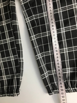 Штаны SARANCHA в клетку, вне времени, рост 176, по замерам 46 размер