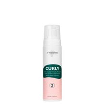 Prodiva Curly Фиксатор нейтрализатор для прикорневого объема и завивки волос 2 Шаг