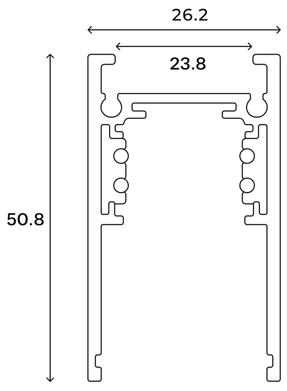 Трек накладной Hesby Lighting ElDeko HSBL_0052_1