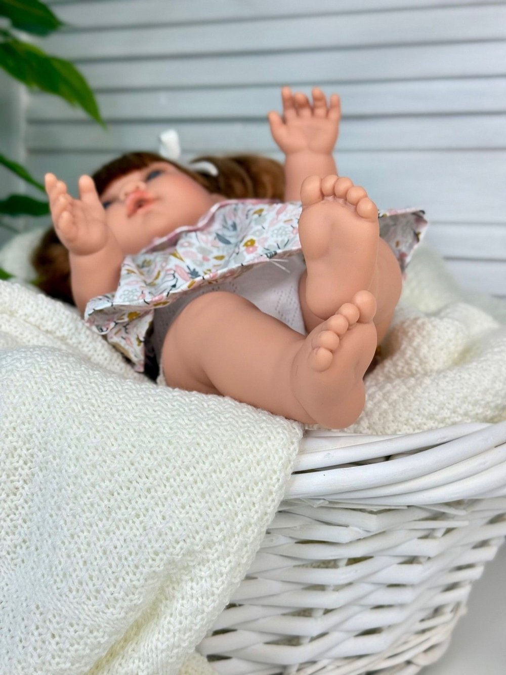 Кукла D Nenes виниловая 34см Lean (054045)