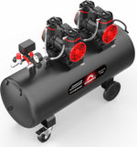 Компрессор поршневой безмасляный SUNREKA GFC510/120DS малошумный 216117