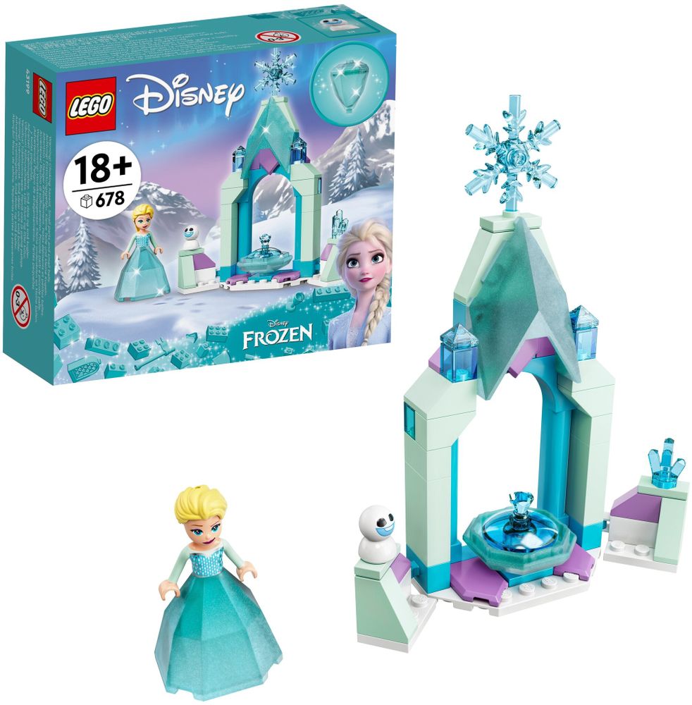 Конструктор LEGO Disney Frozen 43199 Двор замка Эльзы