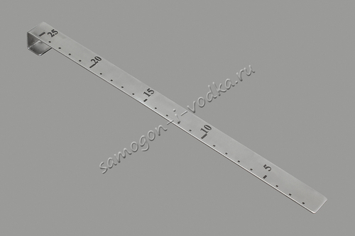 Линейка "Самогон и водка" для кубов 50 литров серии Lite и Middle (D400)