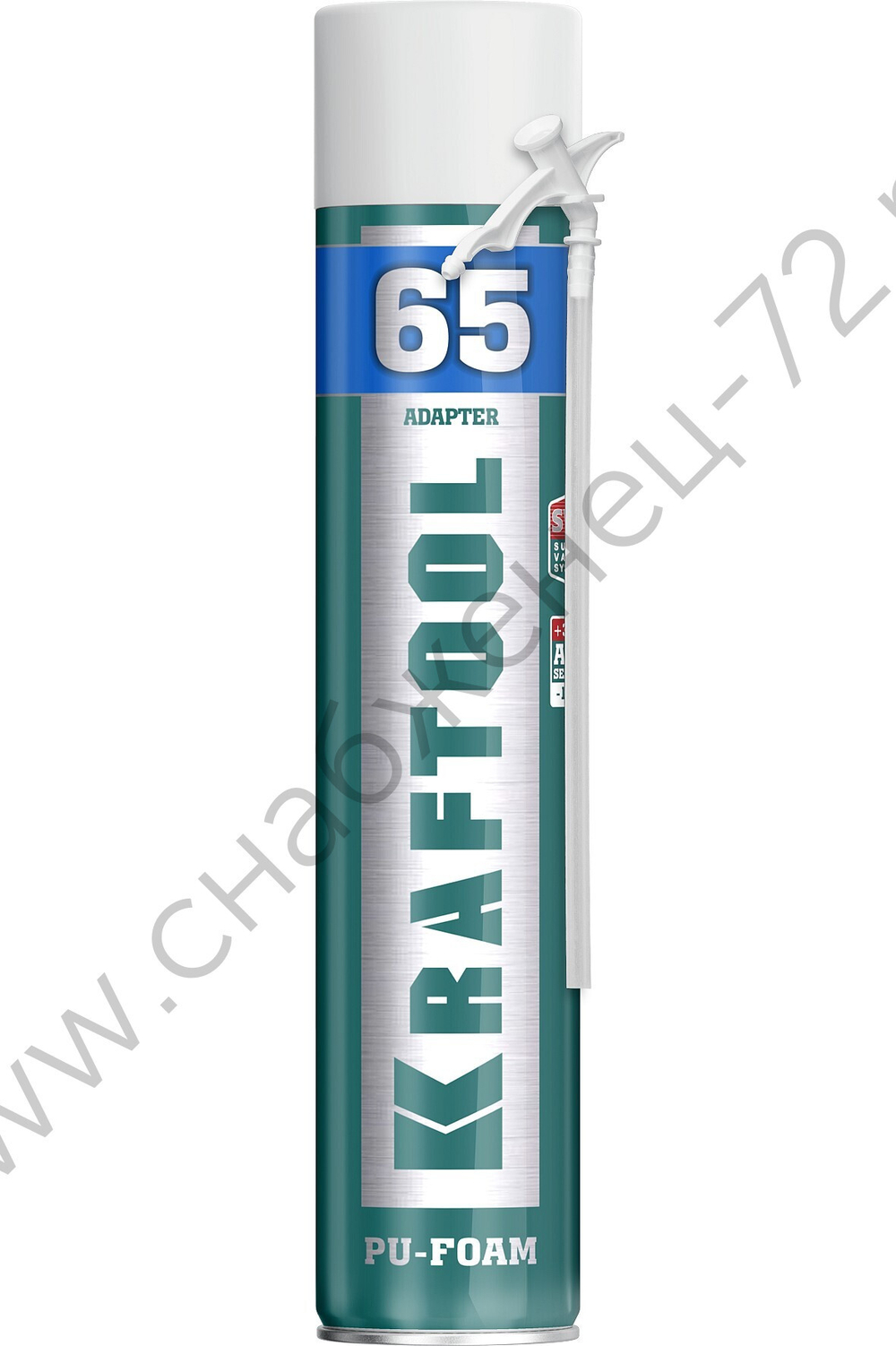 KRAFTOOL ADAPTER 65 выход до 65л 750мл SVS не залипающий клапан, адаптерная всесезонная, Монтажная пена (41175)