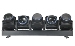 TORNADO TB2 5x120W RGBL Внешний круг: 120 светодиодов RGB мощностью 0,5 Вт