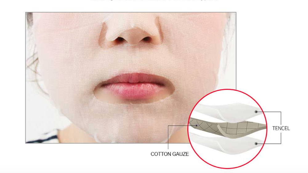 Merbliss nurse healing gauze seal mask – Sos тканевая маска для лица