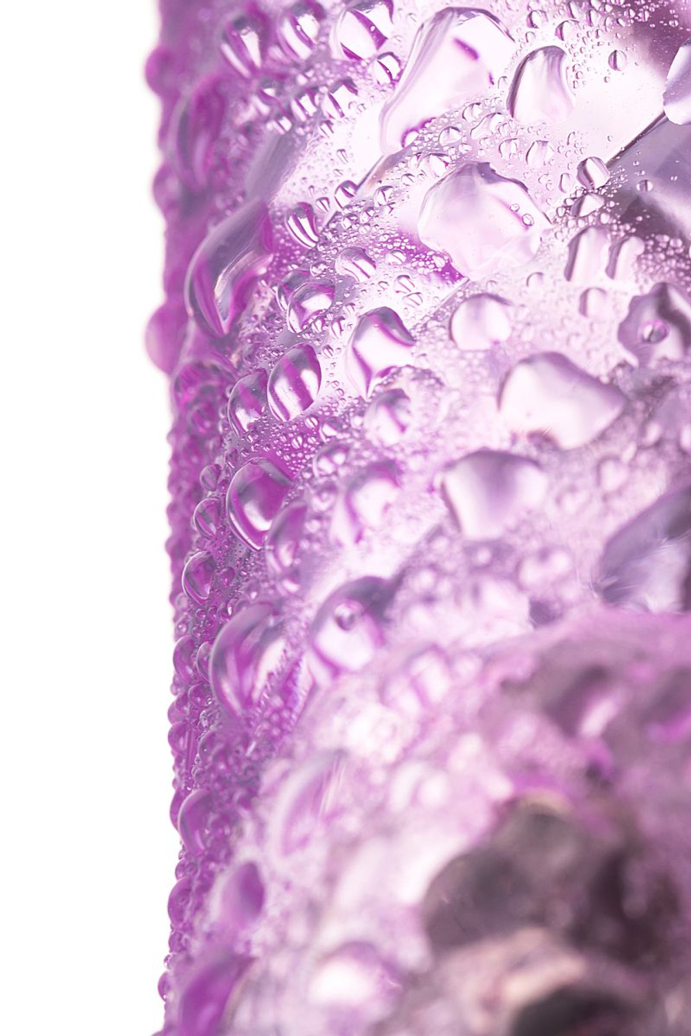 Фиолетовый вибратор High-Tech fantasy - 22,5 см.