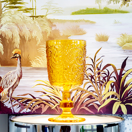 Набор бокалов 6шт 300мл Объект мечты Светский прием Пэйсли янтарь OM-21091711