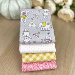 Набор ткани из 4х отрезов №121 (арт. NT121)